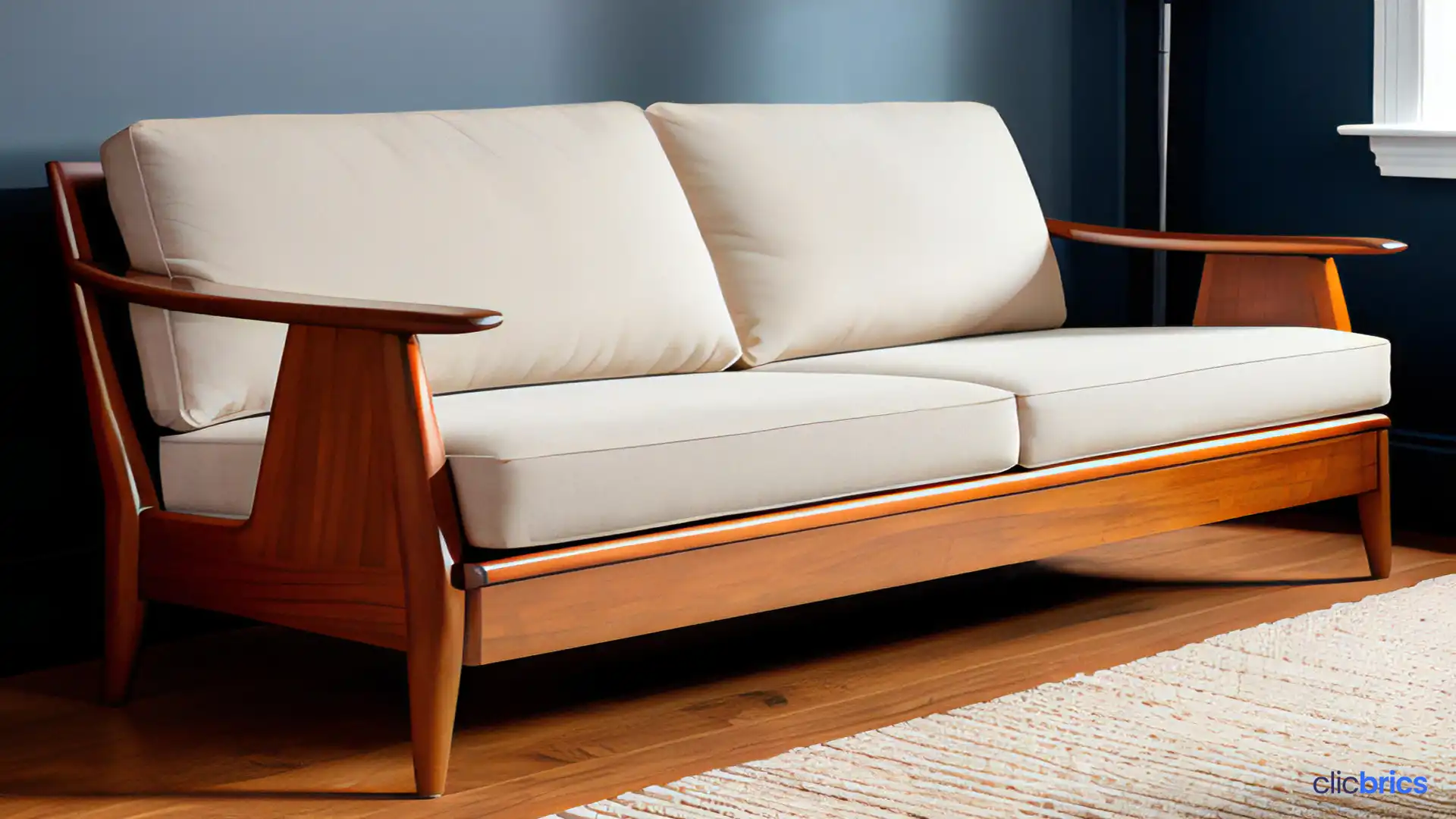 wooden sofa design